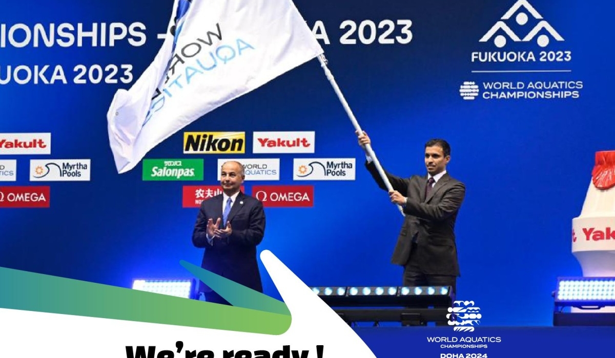 World Aquatics Championships Doha 2024 Organizing Committee Unveils Official Logo